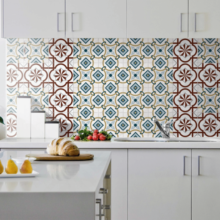 Ý tưởng trang trí không gian phòng bếp bằng gạch ốp bếp Prime